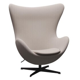 Fritz Hansen Egg Chair Loungechair Leather Ambientedirect