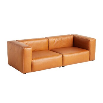 HAY - Mags Soft 2,5-Sitzer Sofa Leder 238x103,5x67cm