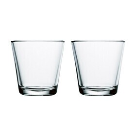 Iittala Kartio Gläser Set – 4 Stück Transparente Trinkgläser | 0,21 Liter Spülmaschinenfest