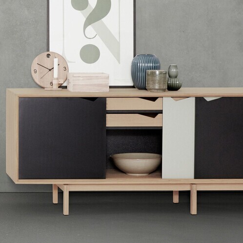Andersen Furniture - Wood Time Wanduhr Ø22cm